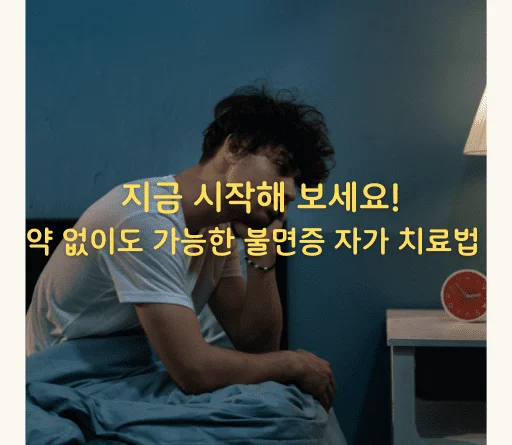 약 없이도 가능한 불면증 자가치료법, 지금 시작해보세요! - 약 없이도 가능한 불면증 자가 치료법! 지금 시작해 보세요