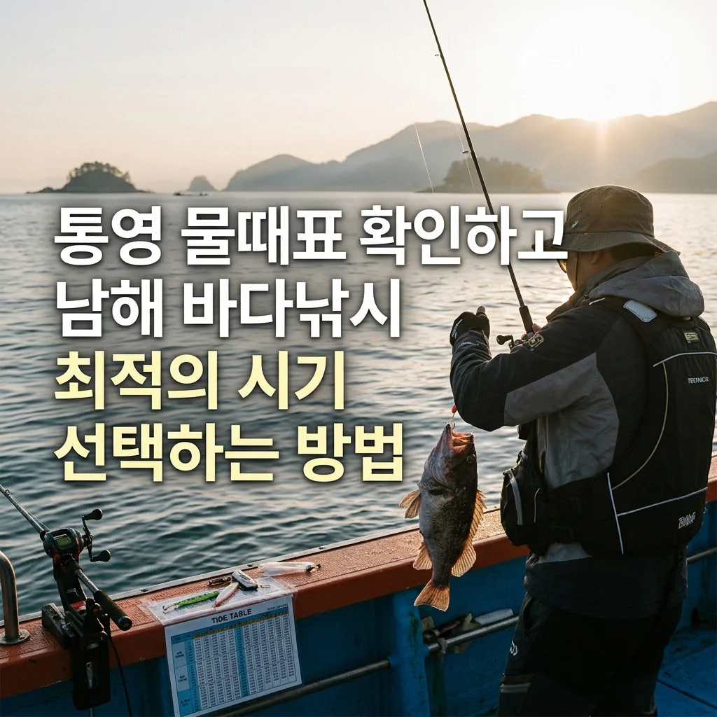 통영 물때표 5월 6월 7월 오늘 물때 시간표 달력 조회 — 간조·만조·바다낚시